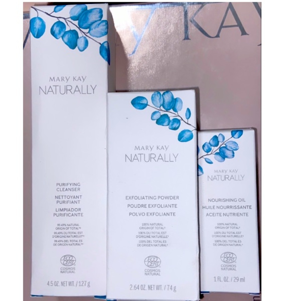 Mark Kay cleanser and exfoliater